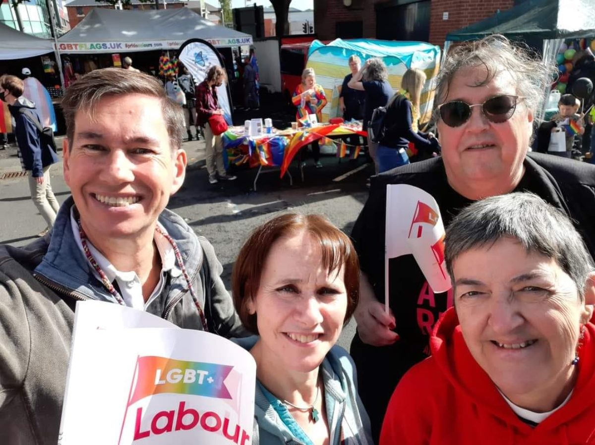 Labour Councillors at Worcester Pride