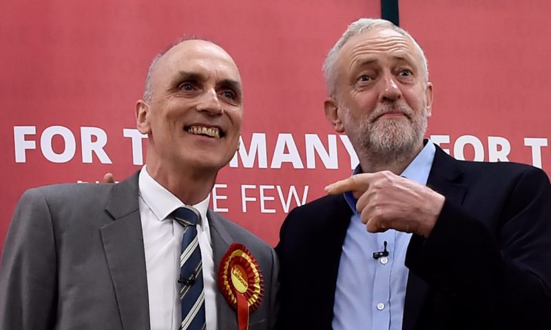 Chris Williamson with Jeremy Corbyn
