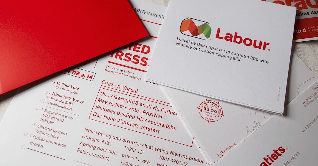 Papers for a postal vote
